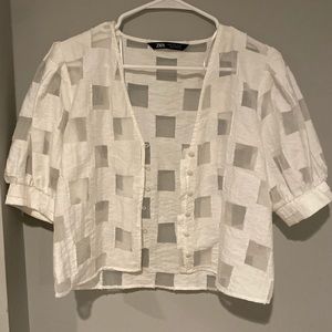 Mesh Zara Top